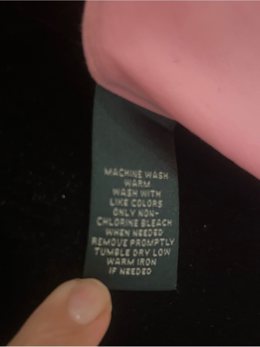 Classic Lauren Ralph Lauren non iron Pink Button-Down Shirt - Women's EUC - Picture 7 of 8